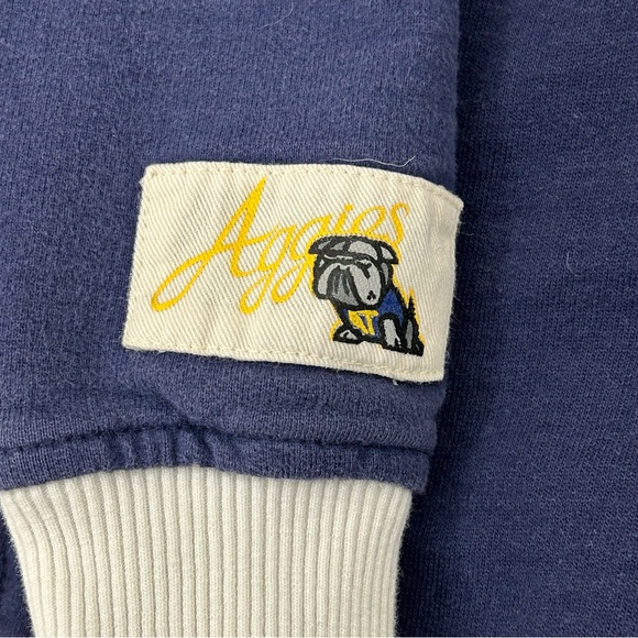 New Era Tradition North Carolina A&T Aggies Striped Hoodie Sweatshirt Men XL - Picture 5 of 11